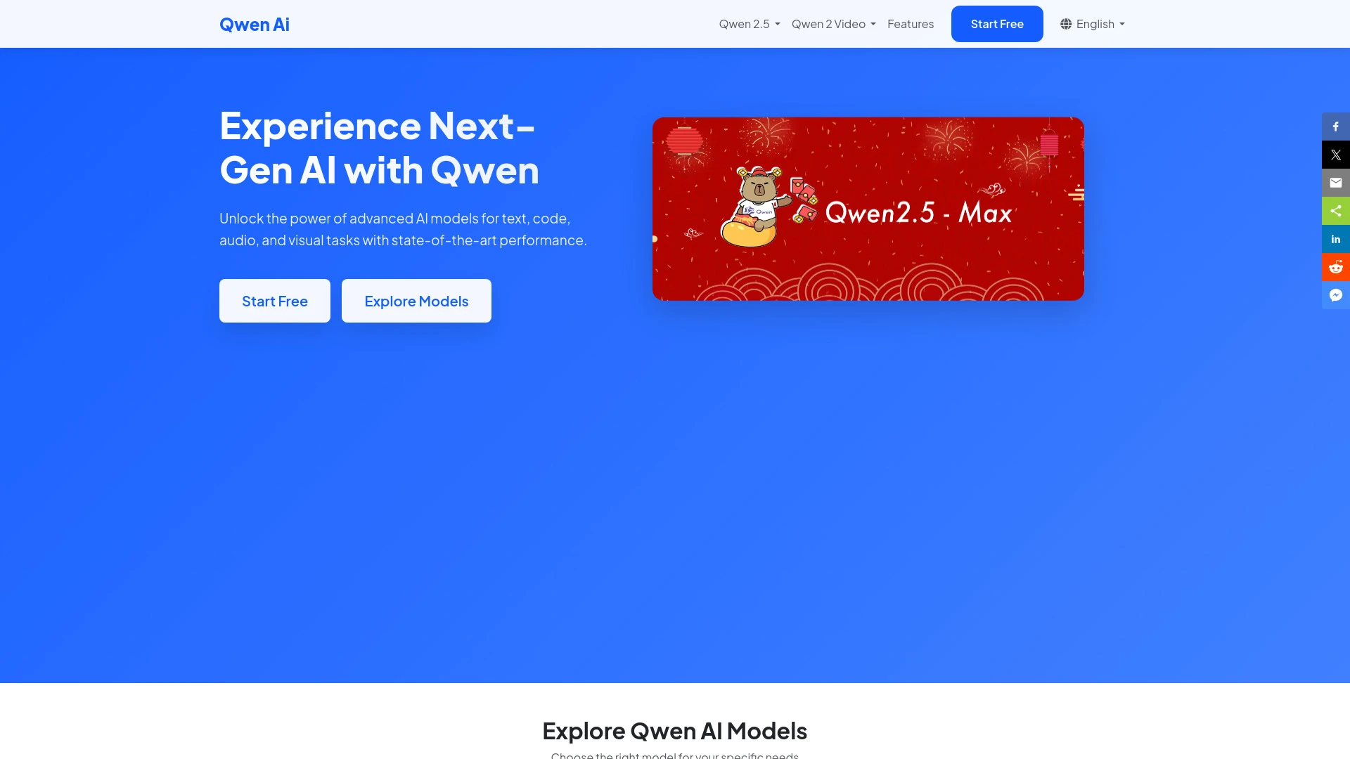 Qwen AI - AI Tool Ocean