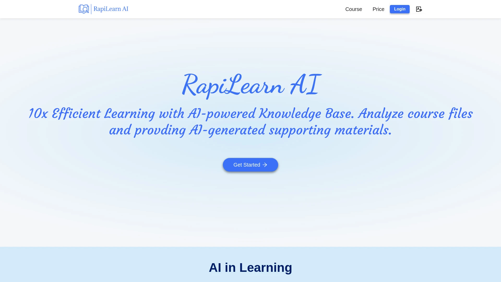RapiLearn AI - AI Tool Ocean