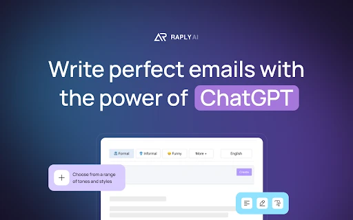Raply.ai - Chrome Extension - AI Tool Ocean