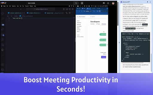 Real-time Meeting Assistant - Chrome Extension - AI Tool Ocean