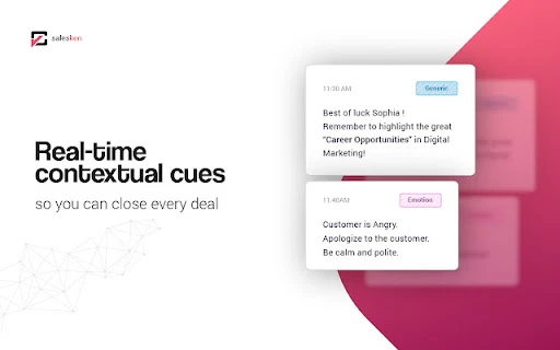 Real Time Sales Assistant and AI Based Conversation Insights - Chrome Extension - AI Tool Ocean