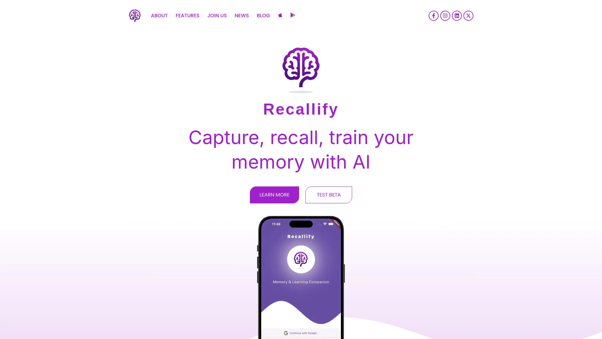 Recallify - AI Tool Ocean