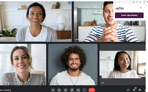 Records, transcribes, summarizes and analyzes web conference meetings - Chrome Extension - AI Tool Ocean