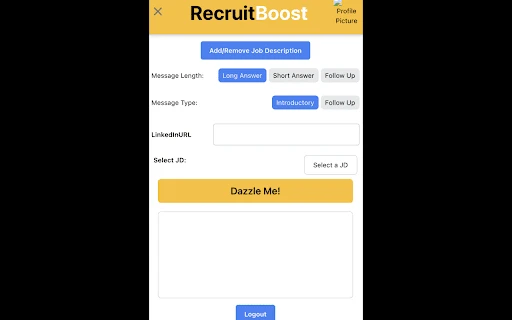 RecruitBoost - Chrome Extension - AI Tool Ocean