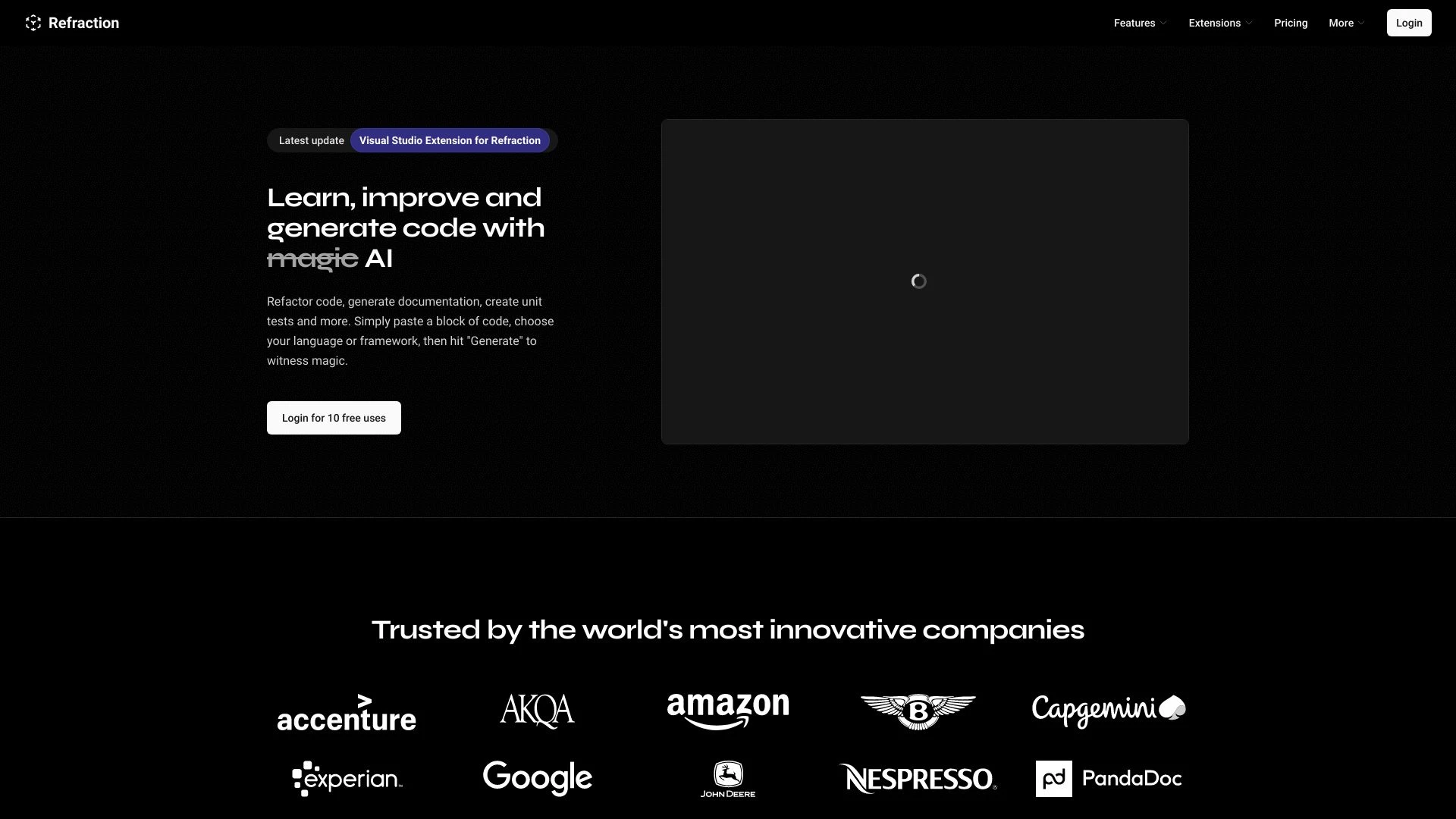 Refraction - AI Tool Ocean
