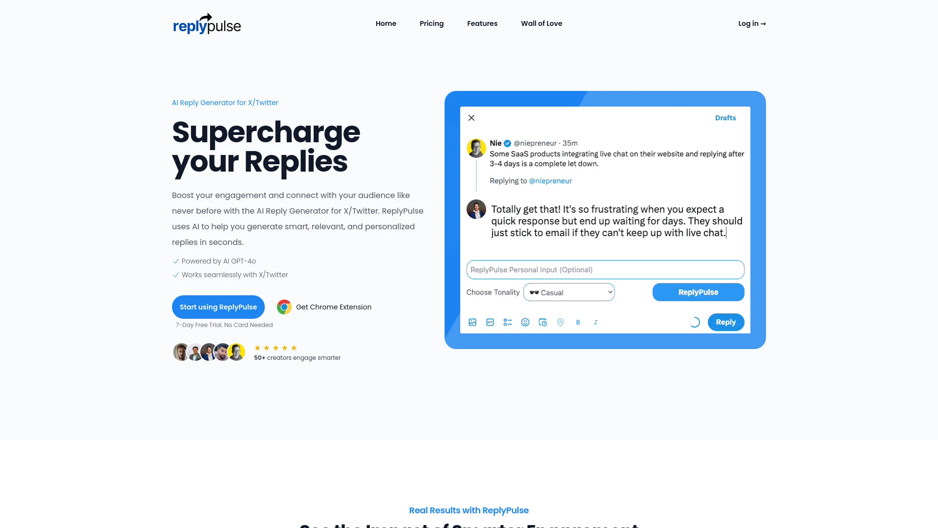 Reply Pulse - AI Tool Ocean