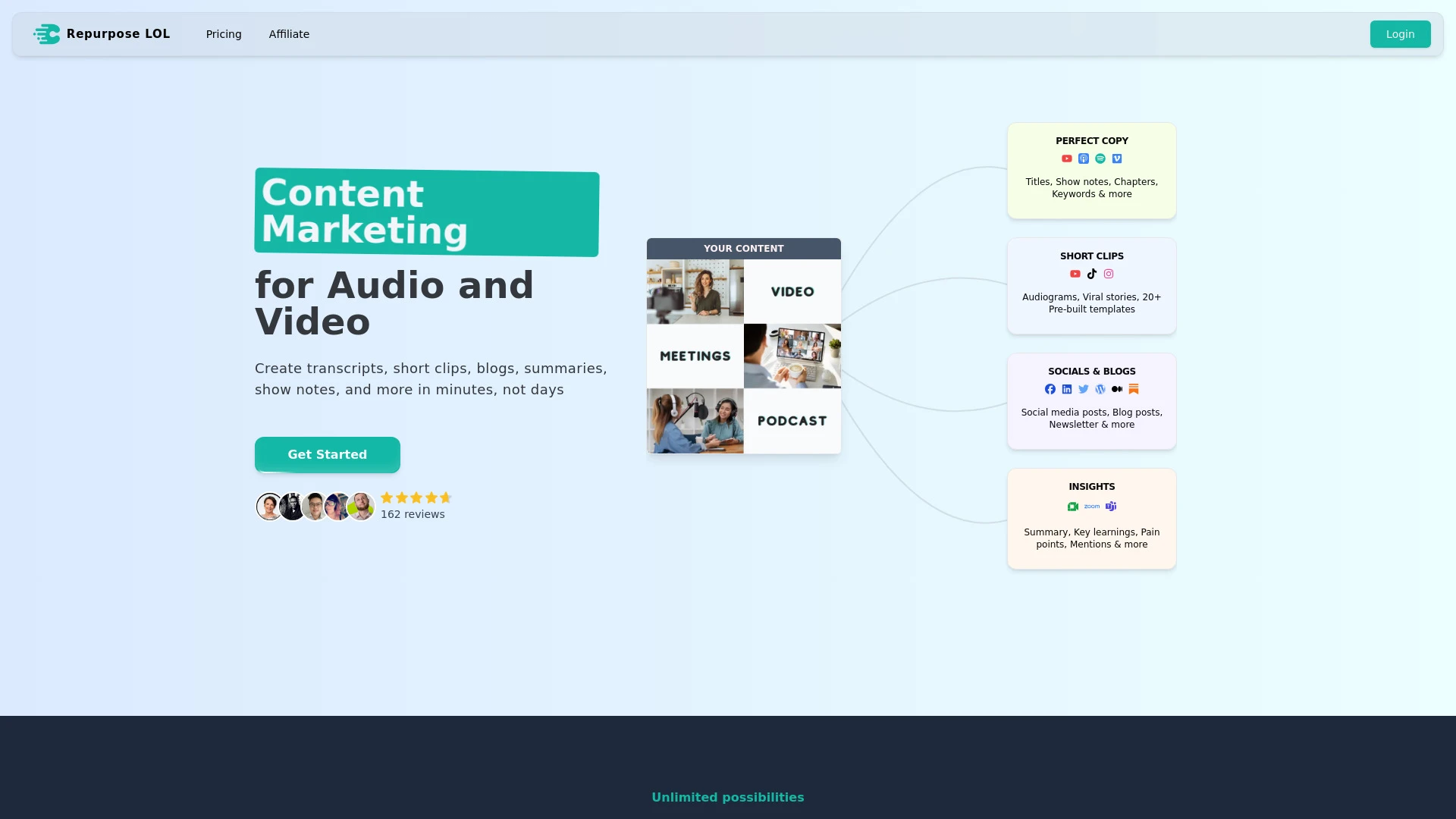 Repurpose LOL - AI Tool Ocean