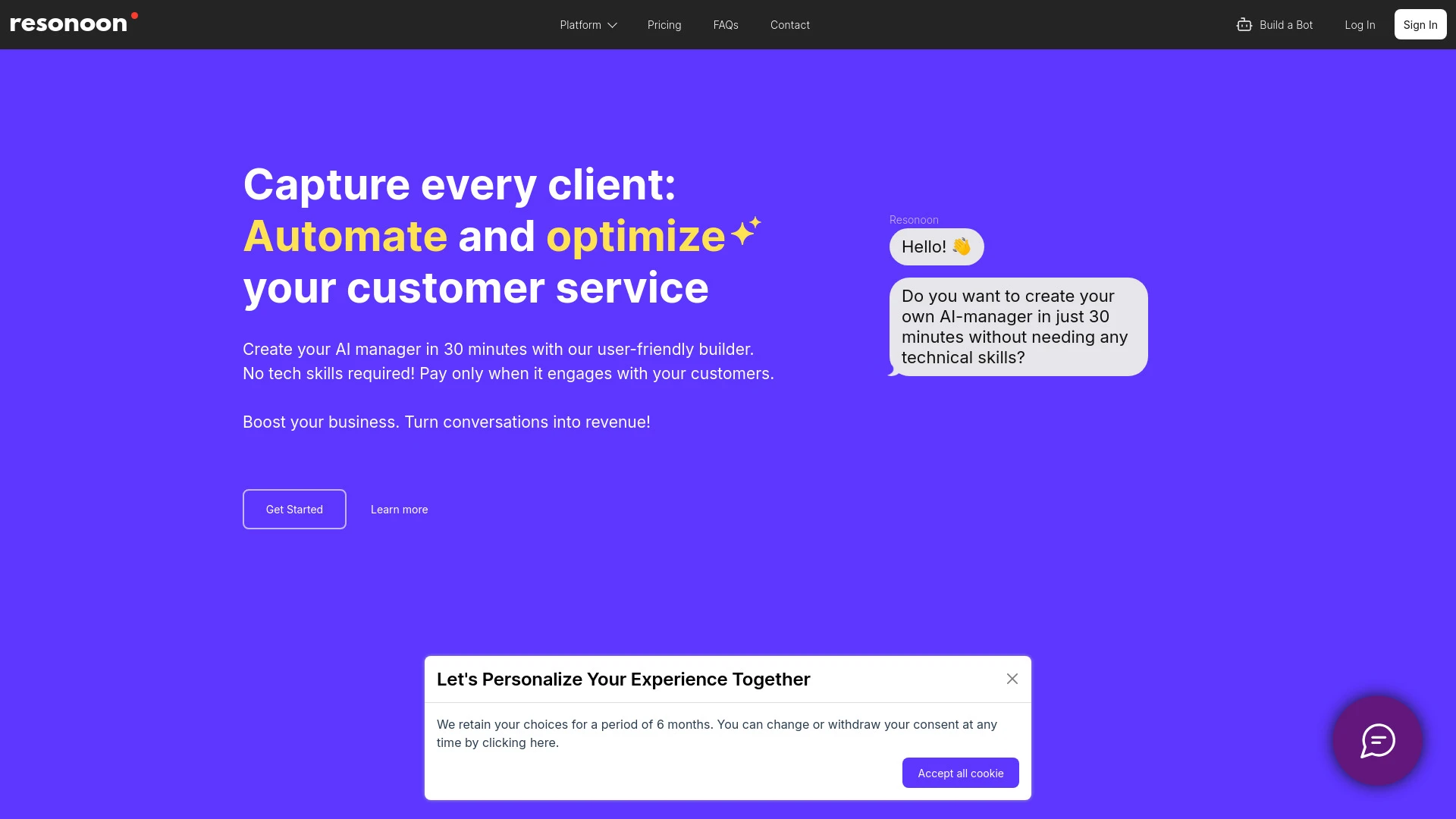 Resonoon - AI Tool Ocean
