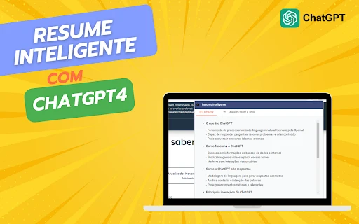Resume Inteligente - Chrome Extension - AI Tool Ocean