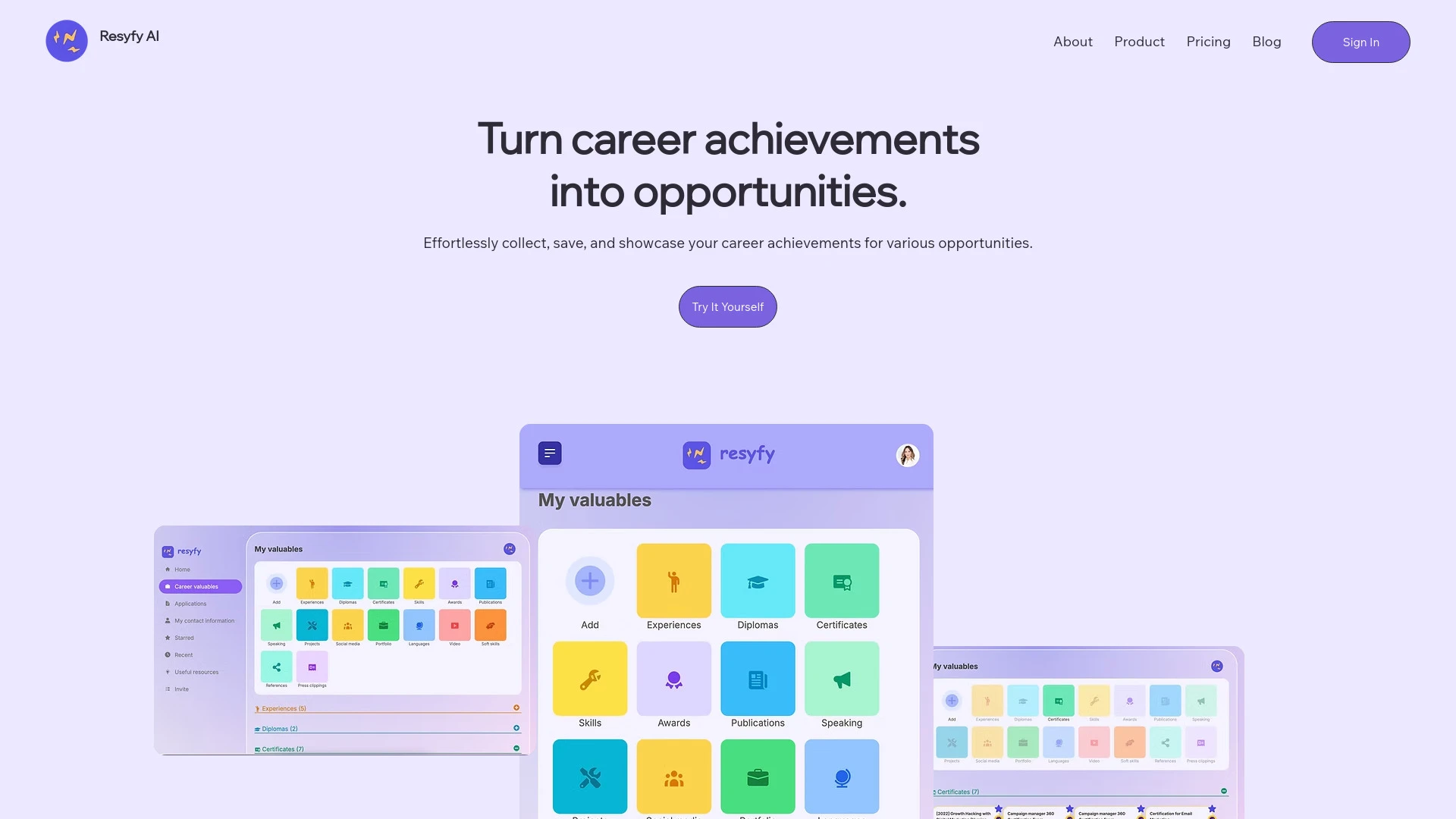 Resyfy AI - AI Tool Ocean