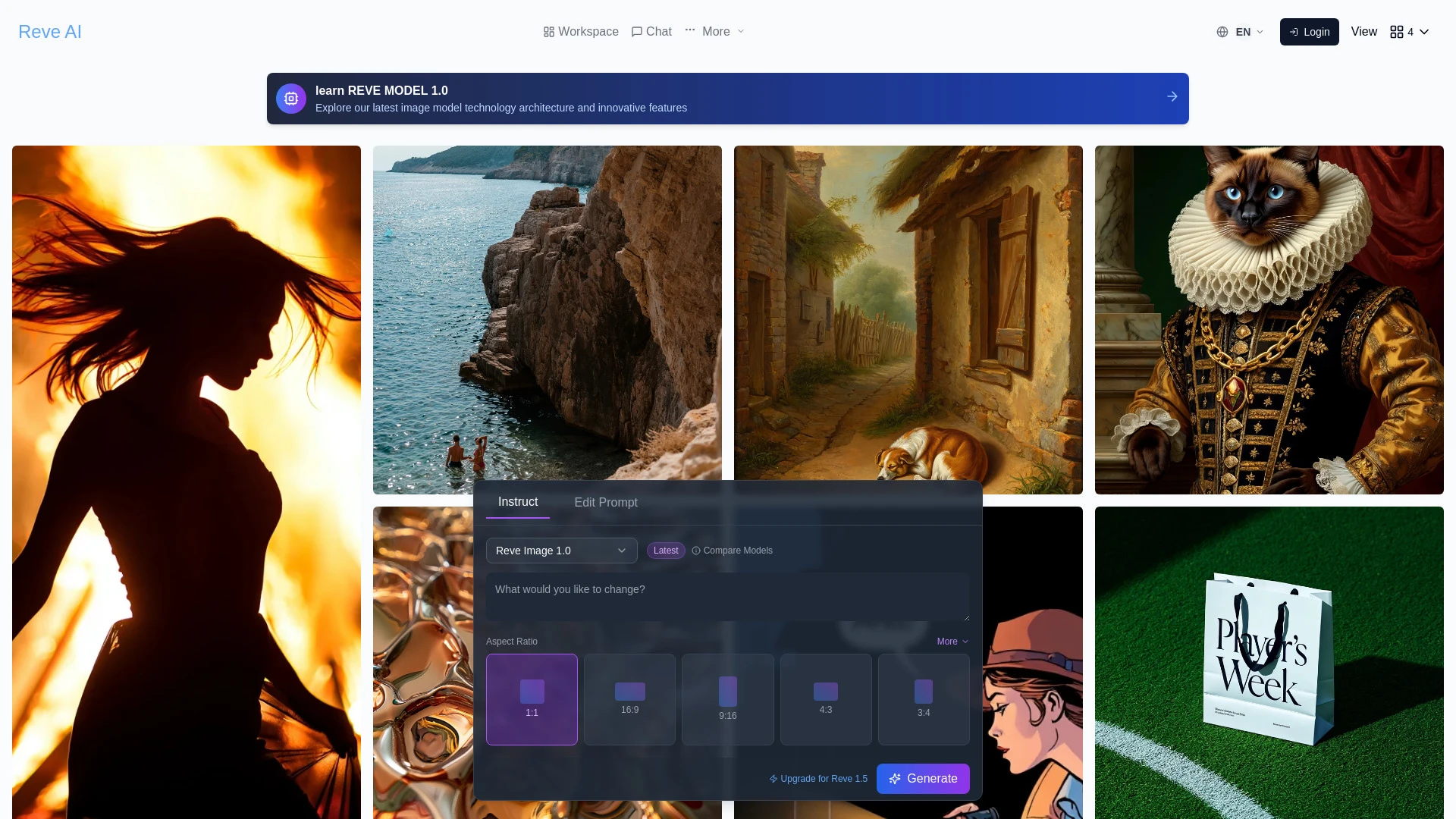 Reve AI - AI Tool Ocean