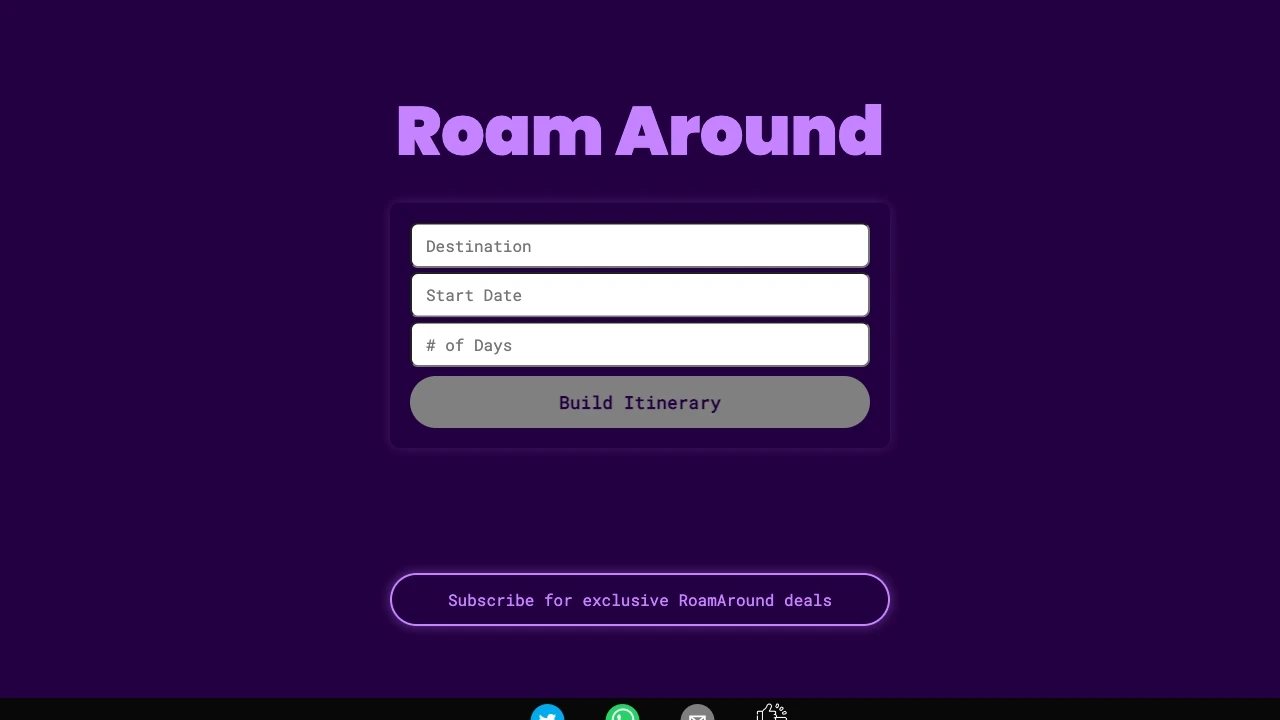 Roamaround - AI Tool Ocean