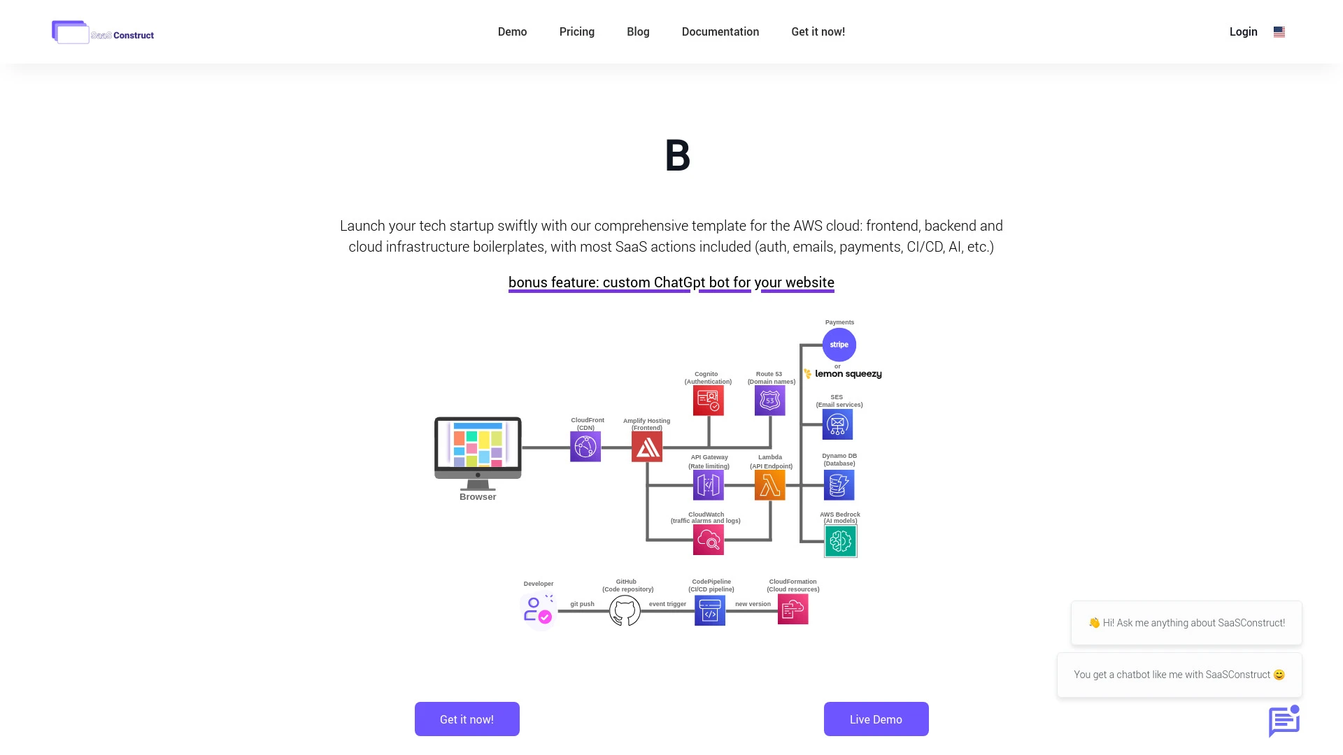SaaS Construct - AI Tool Ocean
