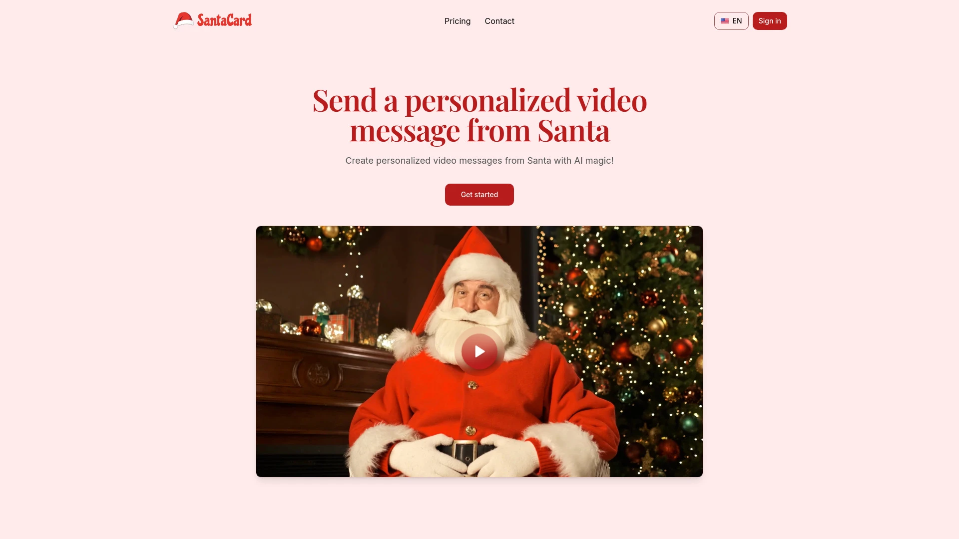SantaCard - AI Tool Ocean