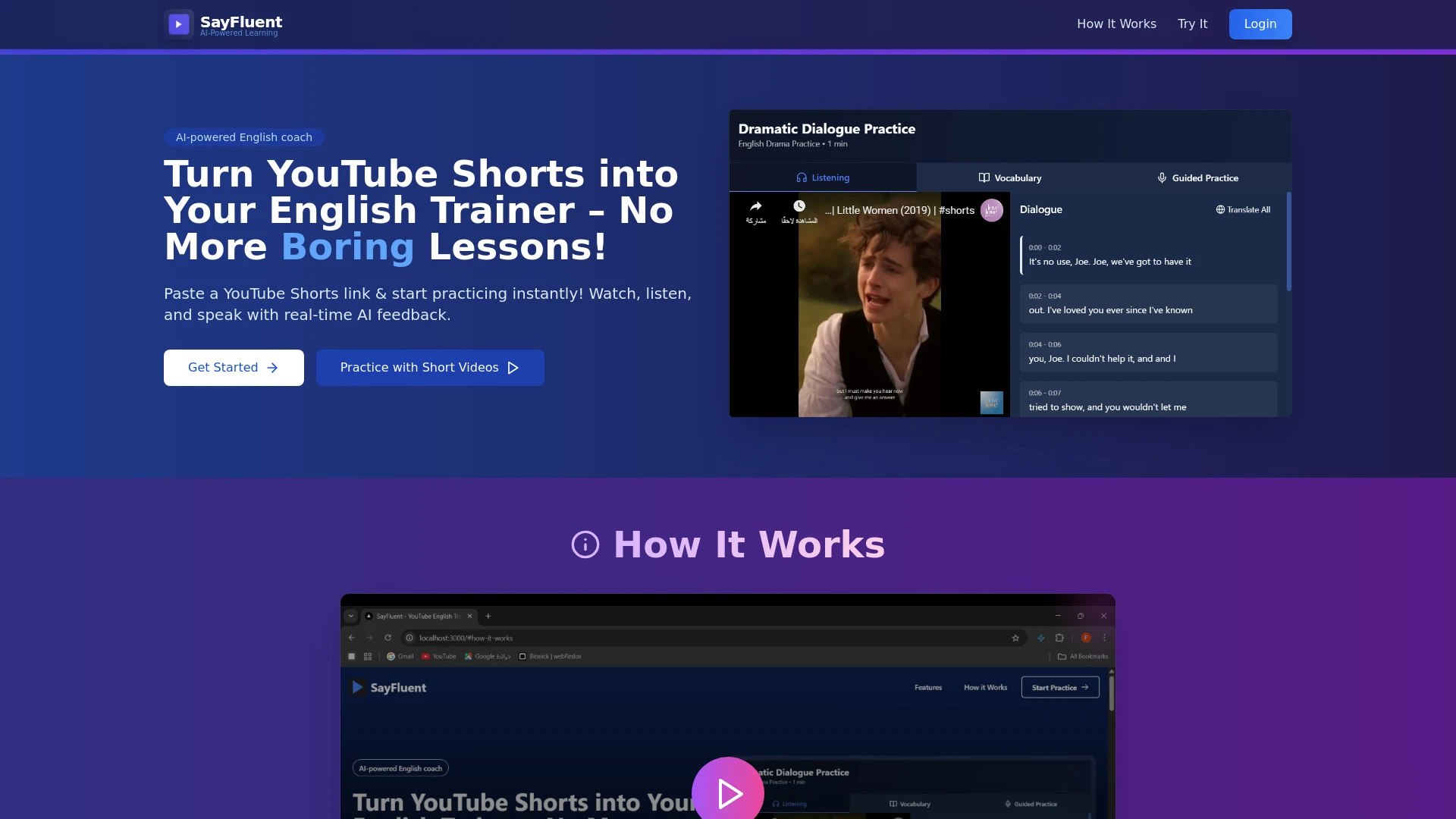 SayFluent - AI Tool Ocean