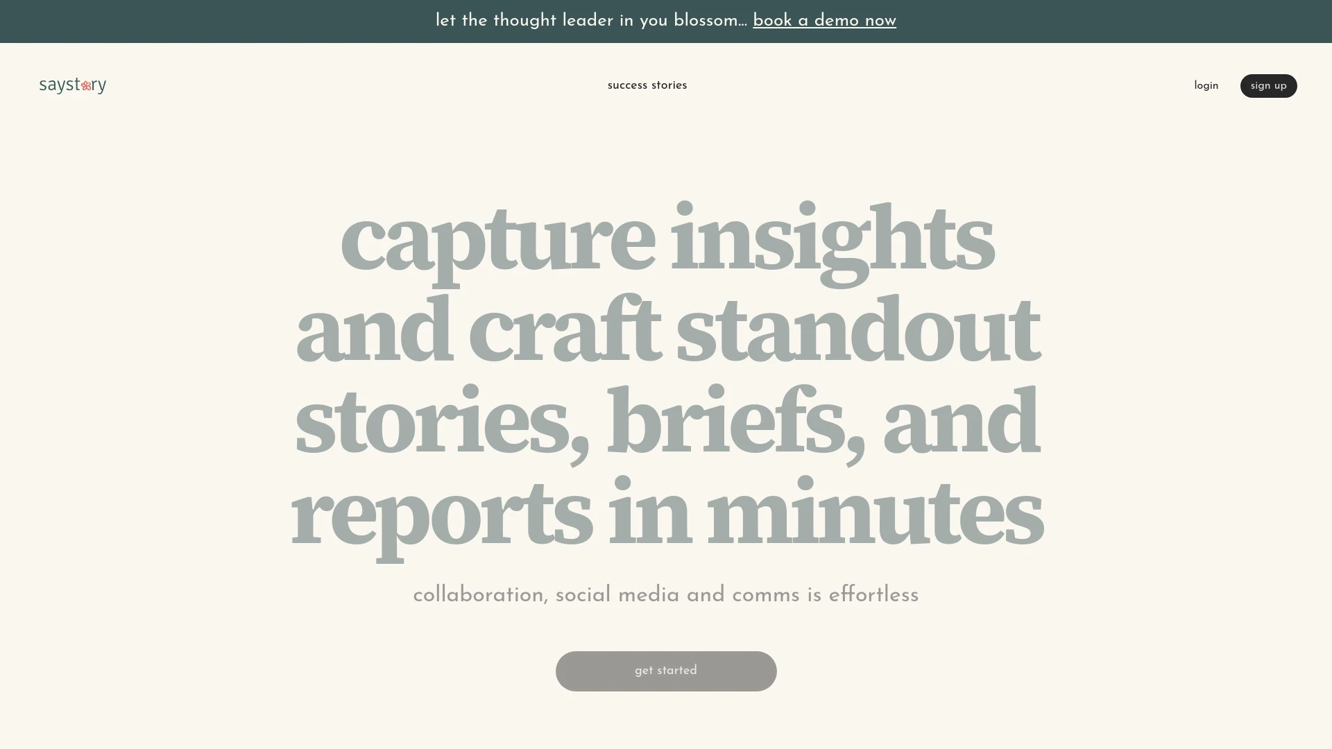 saystory - AI Tool Ocean