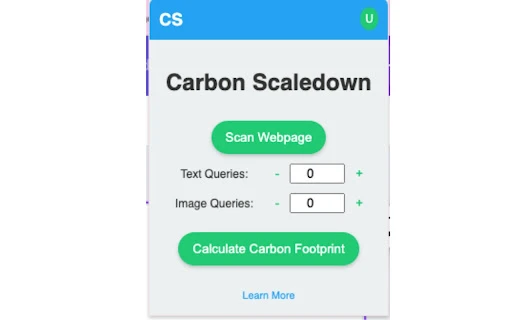 ScaleDown Carbon - Chrome Extension - AI Tool Ocean