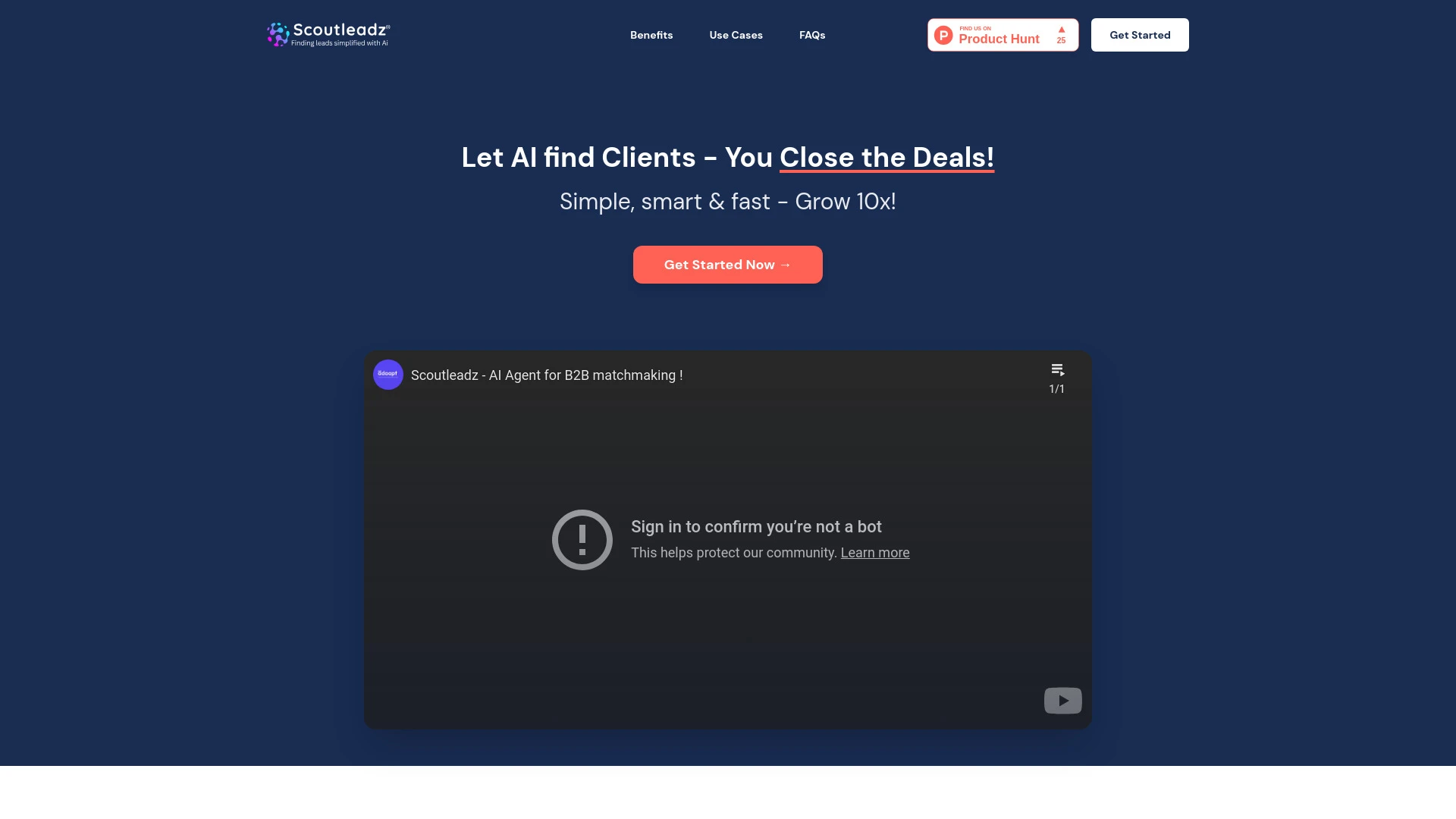 Scoutleadz - AI Tool Ocean