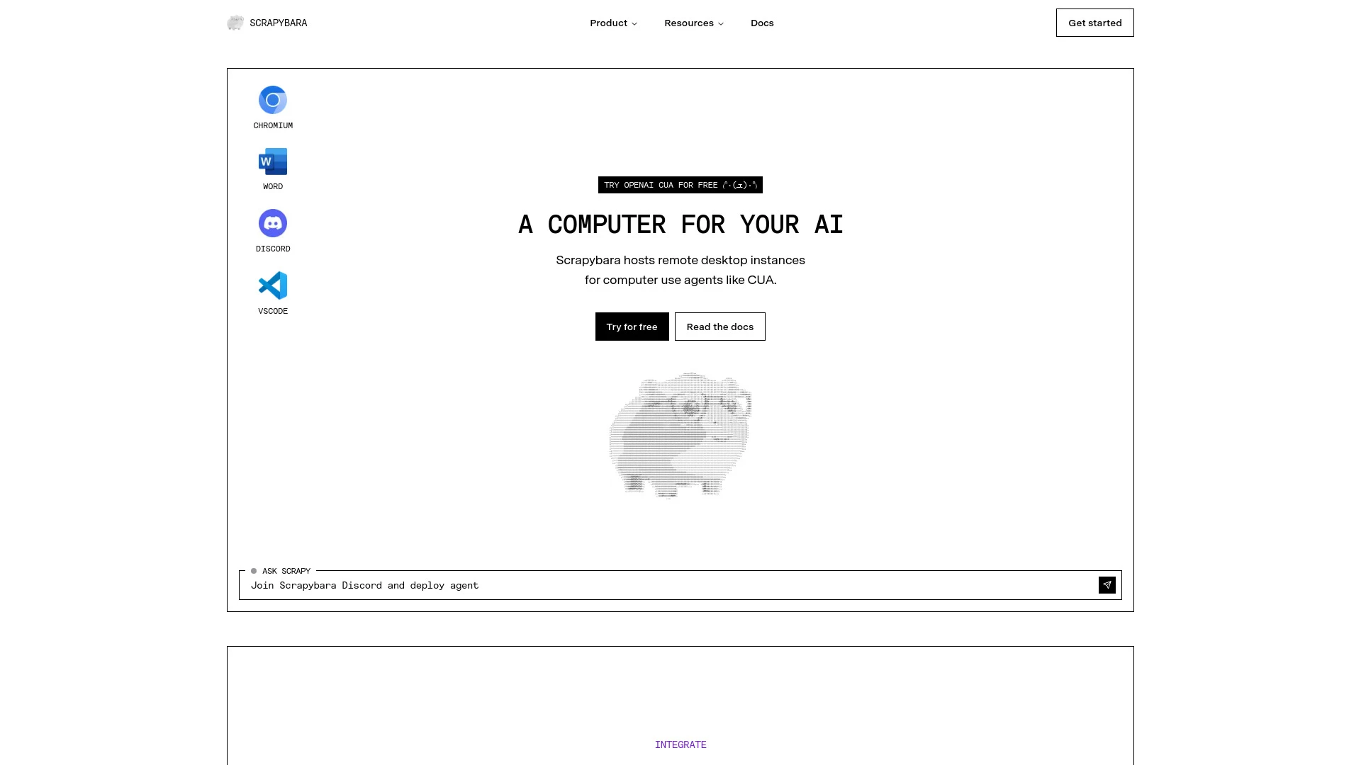 Scrapybara - AI Tool Ocean
