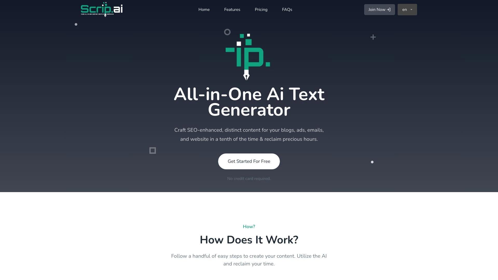 Scrip.AI - AI Tool Ocean