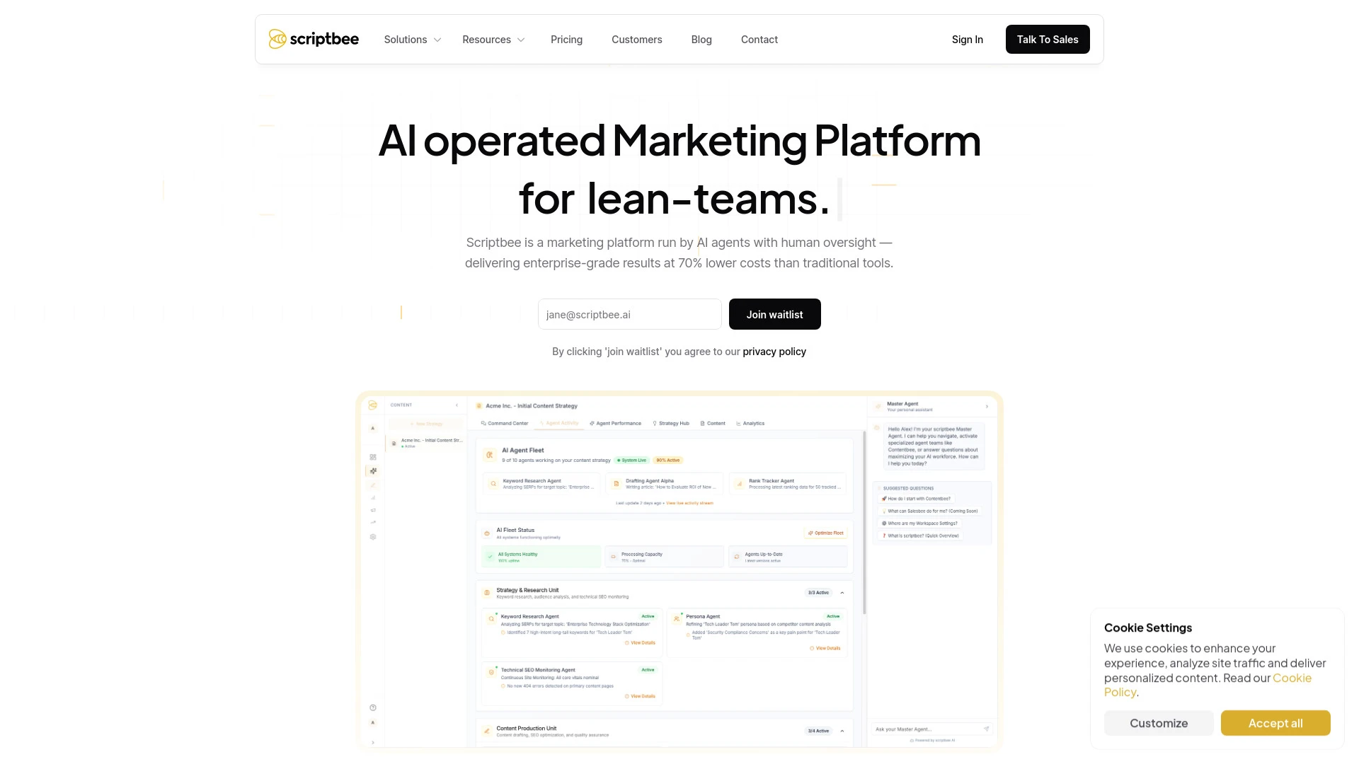 Scriptbee - AI Tool Ocean