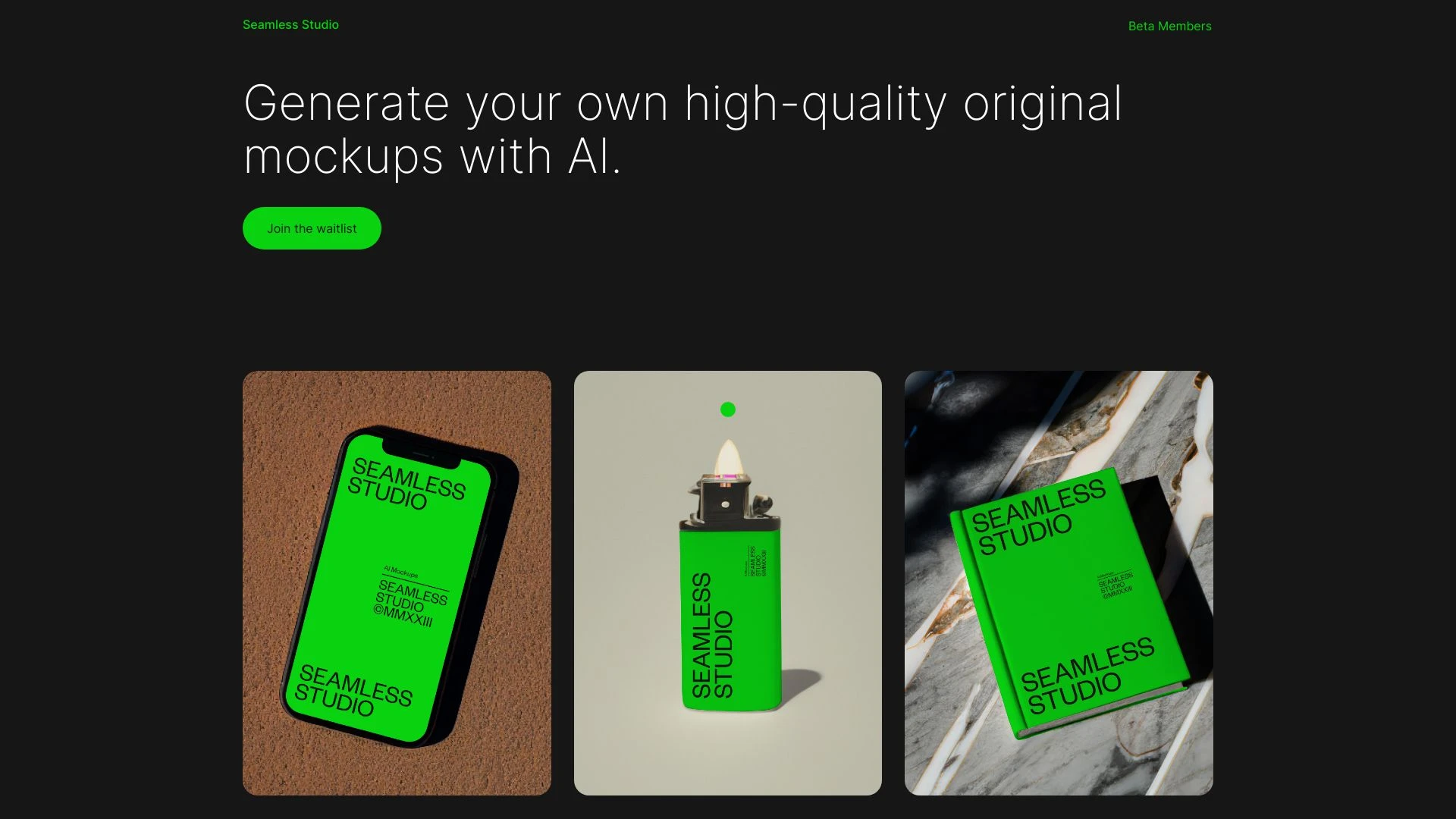 Seamless Studio - AI Tool Ocean