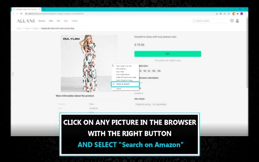 Search by image on Amazon - Chrome Extension - AI Tool Ocean