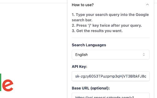 Search Tune - Chrome Extension - AI Tool Ocean
