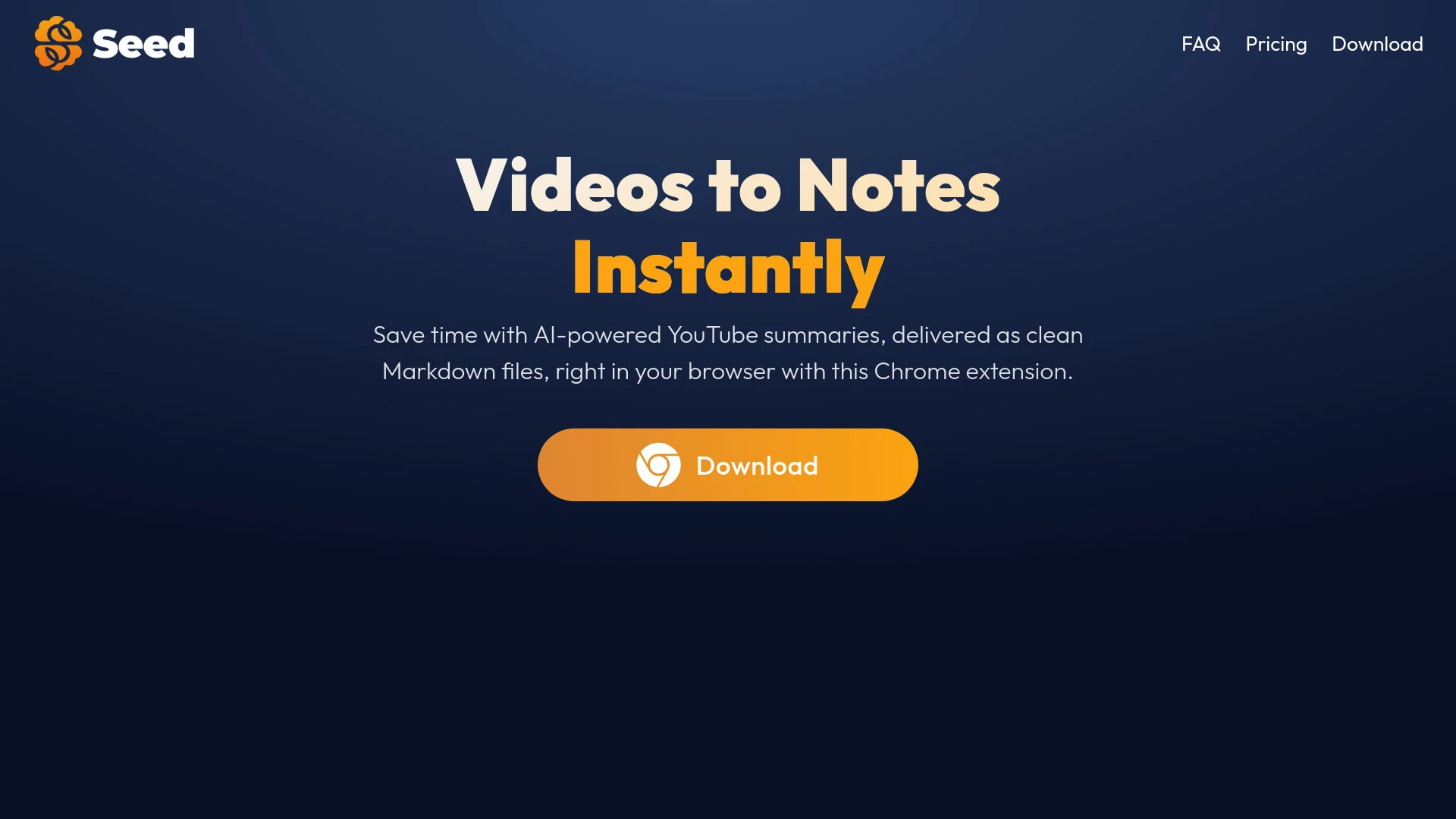 Seed Chrome Extension - AI Tool Ocean