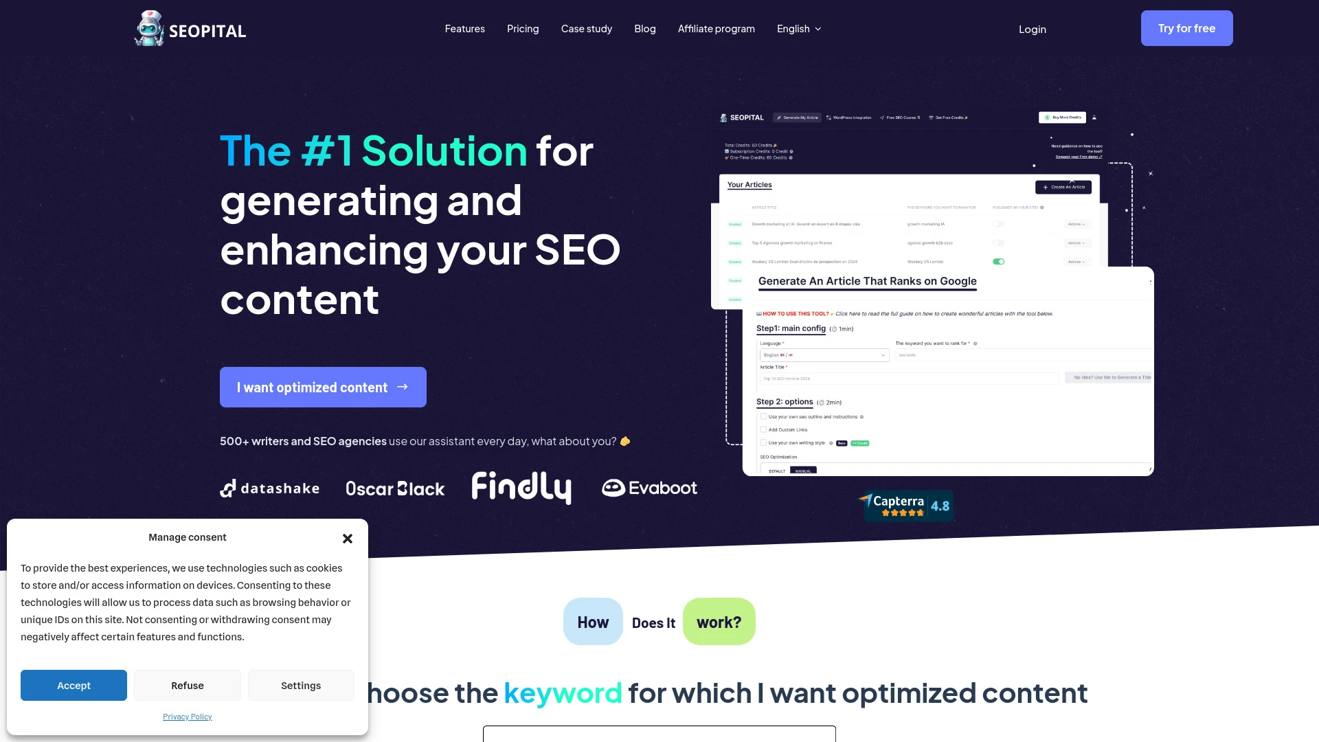 SEOpital - AI Tool Ocean