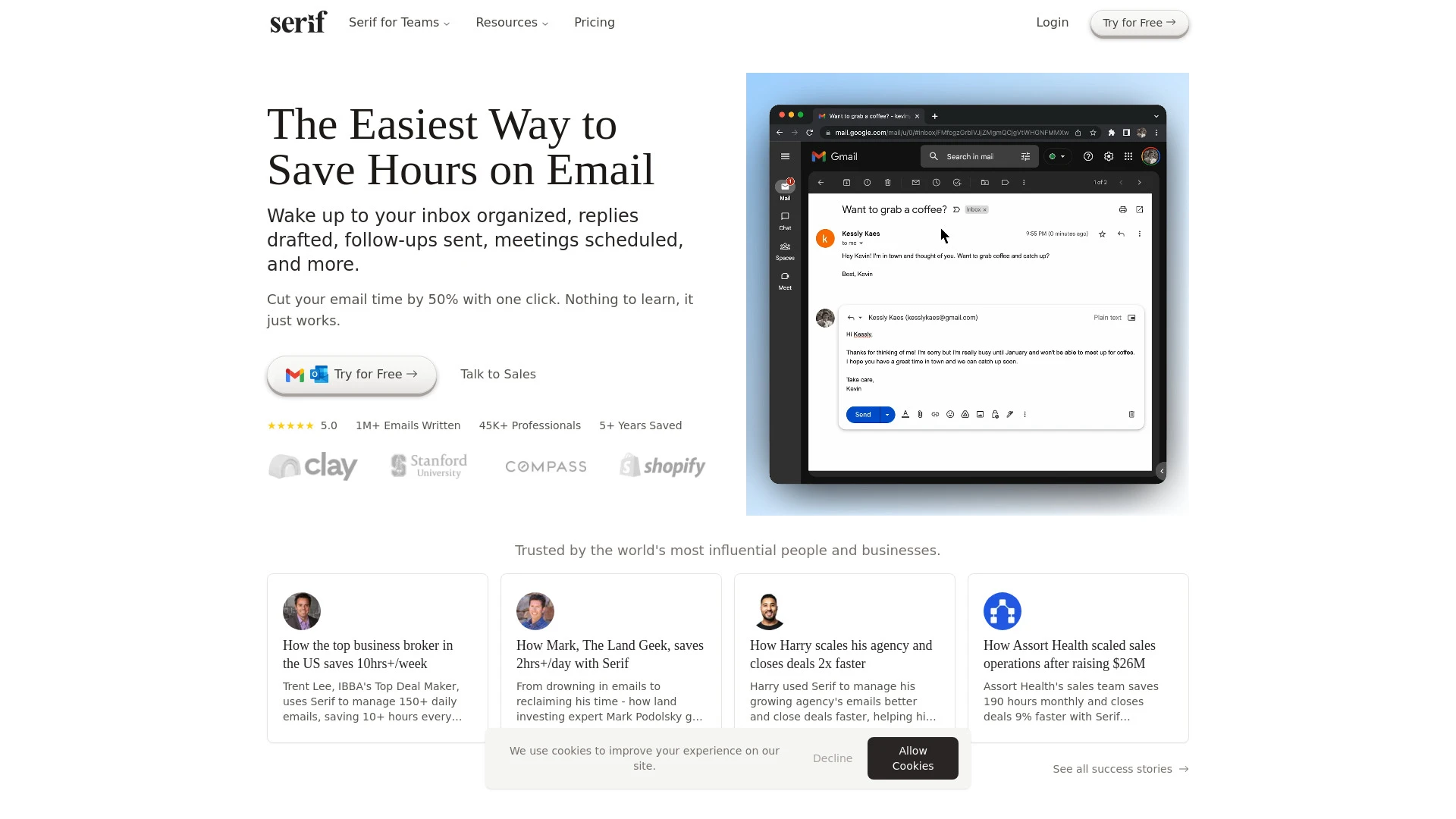 Serif - AI Tool Ocean
