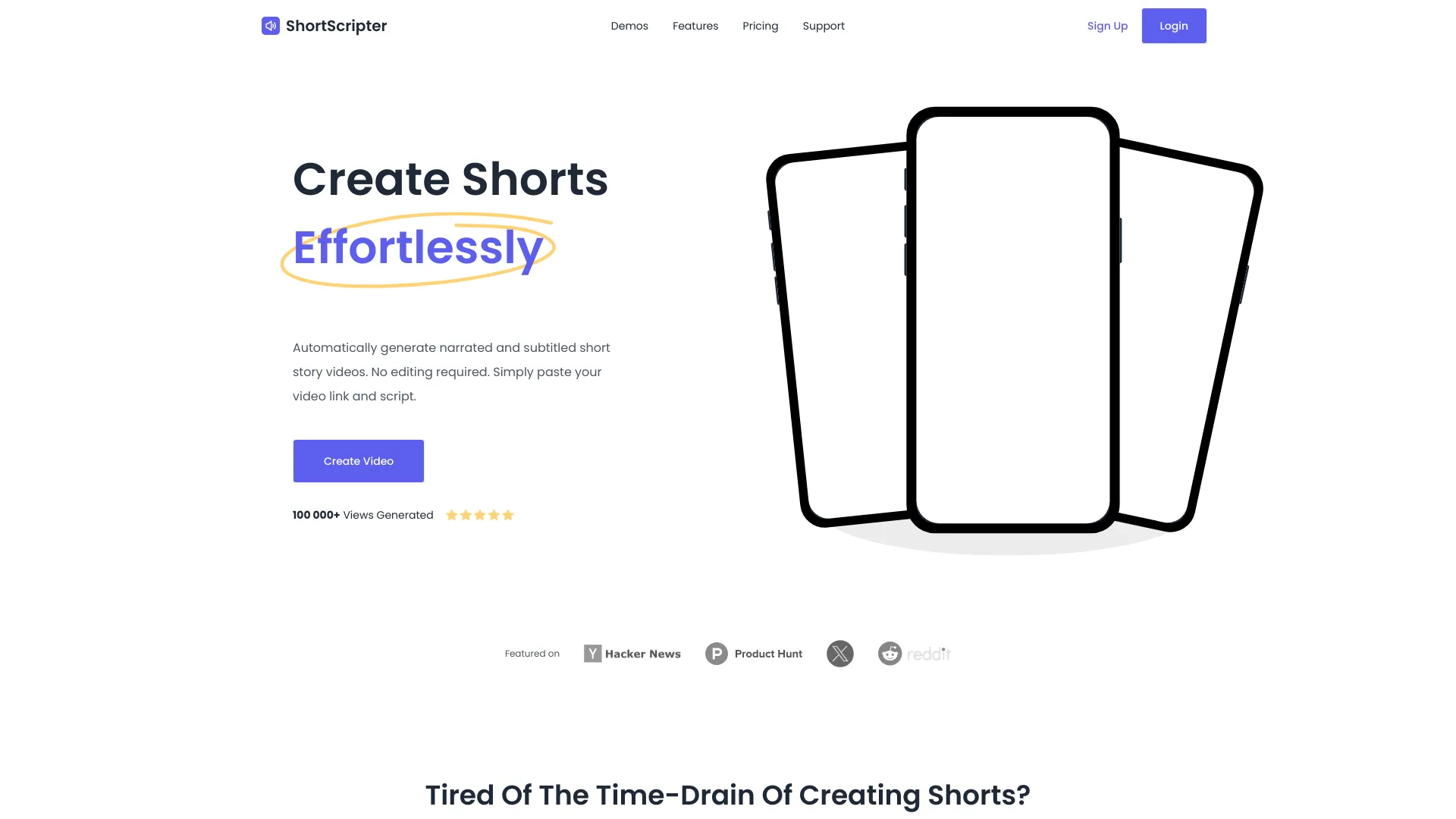 ShortScripter - AI Tool Ocean