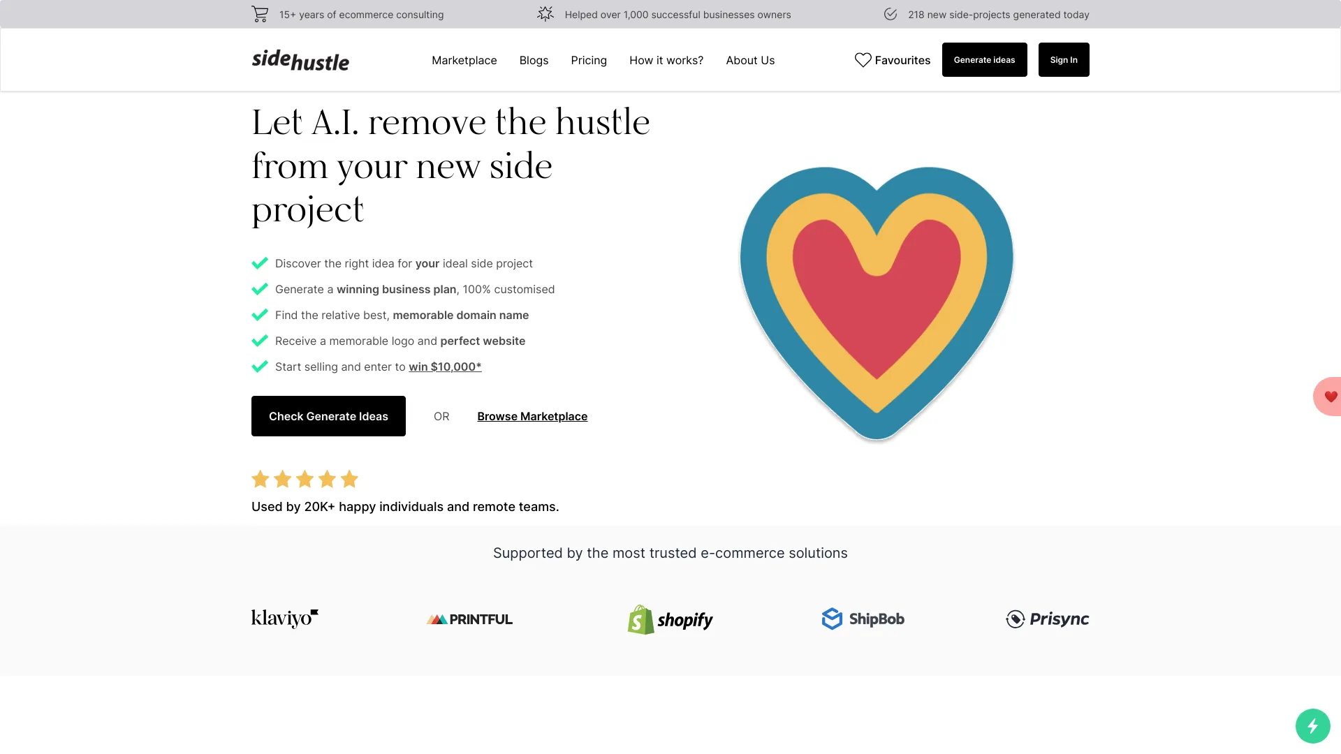 Side Hustle - AI Tool Ocean