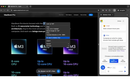Sidebar Chat - Chrome Extension - AI Tool Ocean