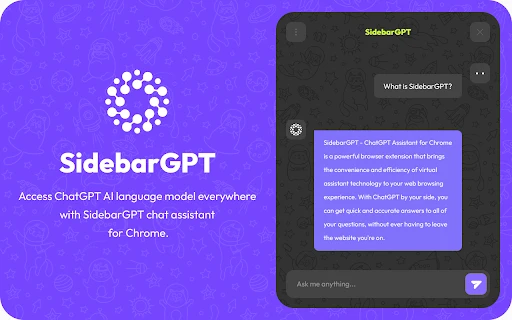 SidebarGPT - ChatGPT Assistant for Chrome - Chrome Extension - AI Tool Ocean