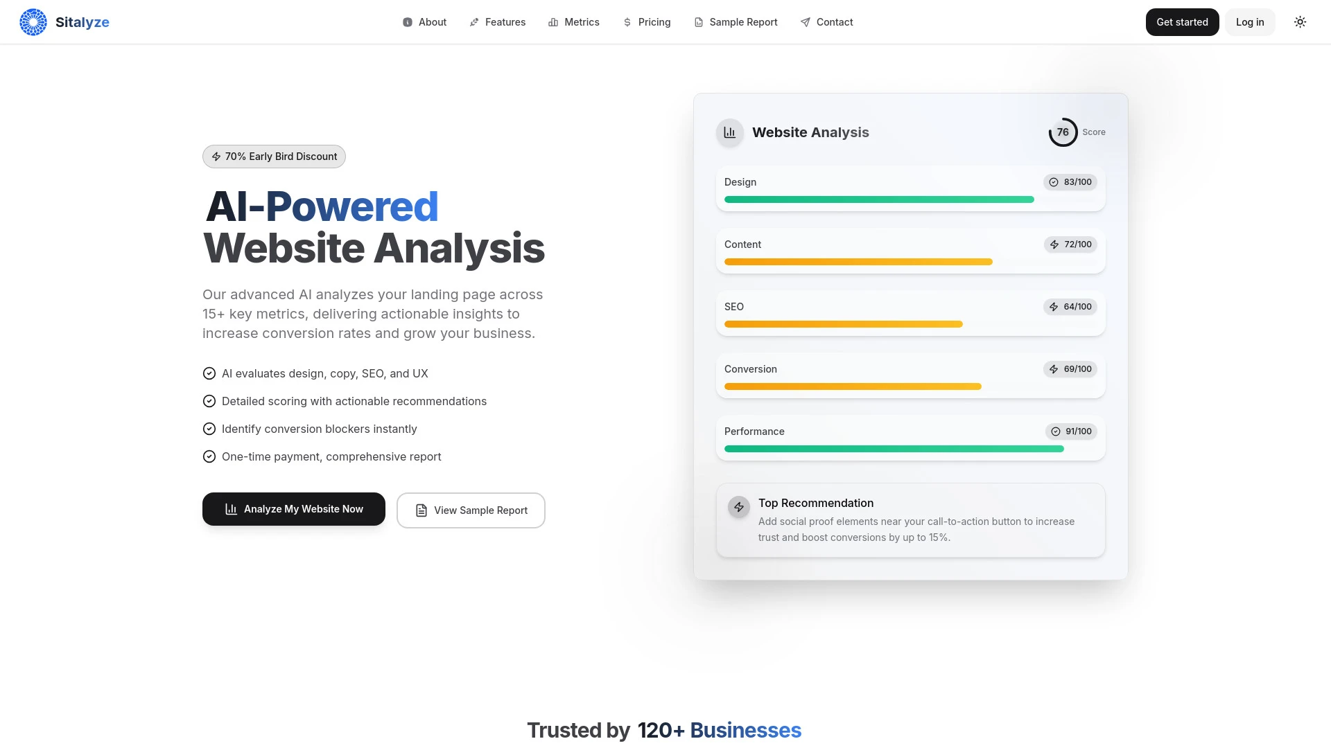 Sitalyze - AI Tool Ocean