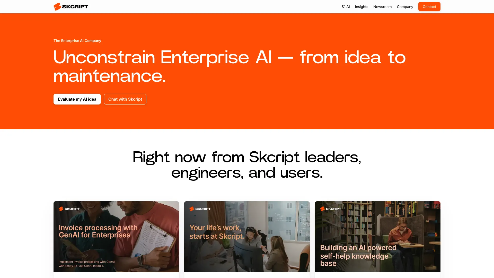 Skcript - AI Tool Ocean