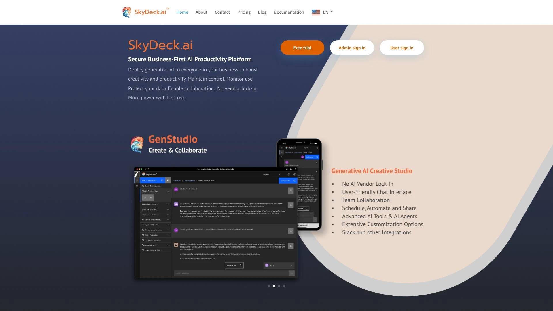 SkyDeck AI - AI Tool Ocean
