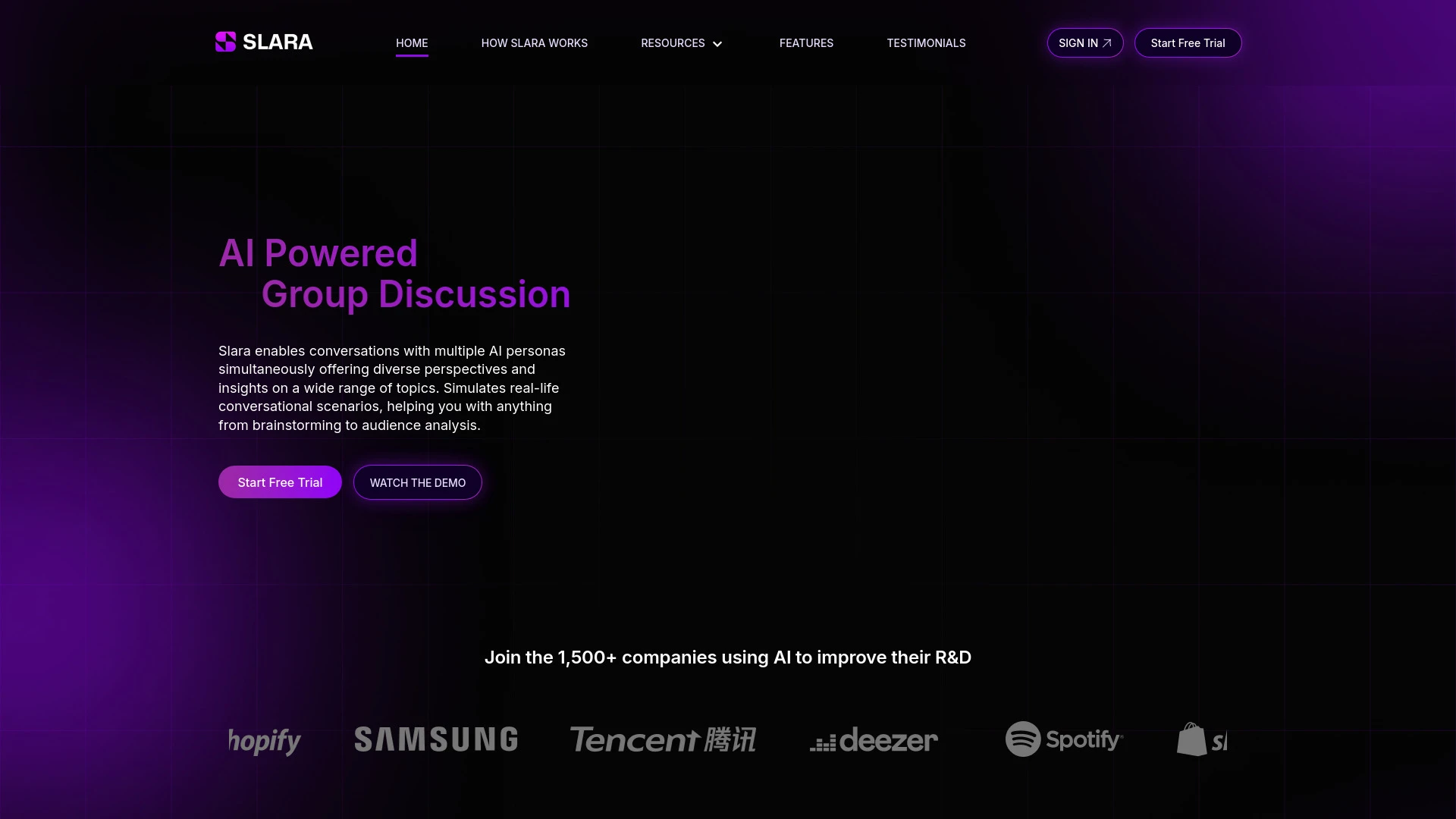 Slara.ai - AI Tool Ocean