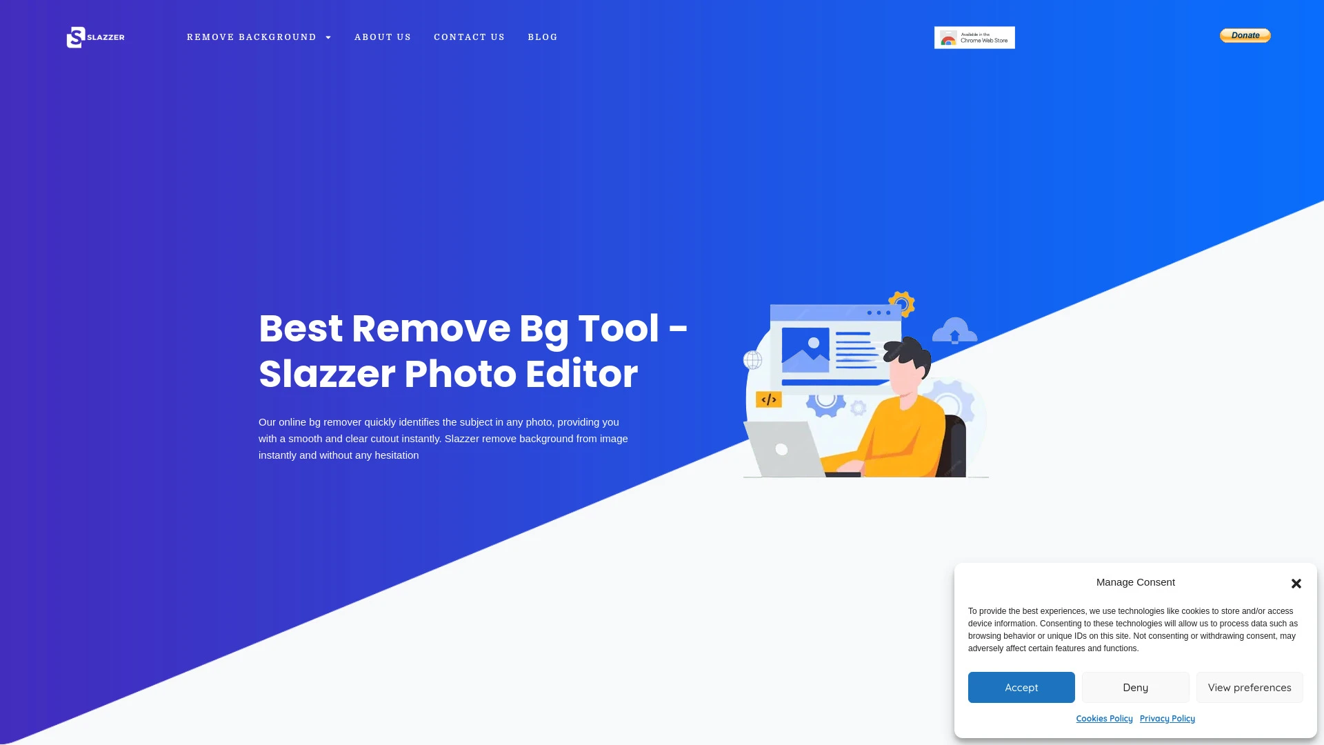 Slazzer.online - AI Tool Ocean