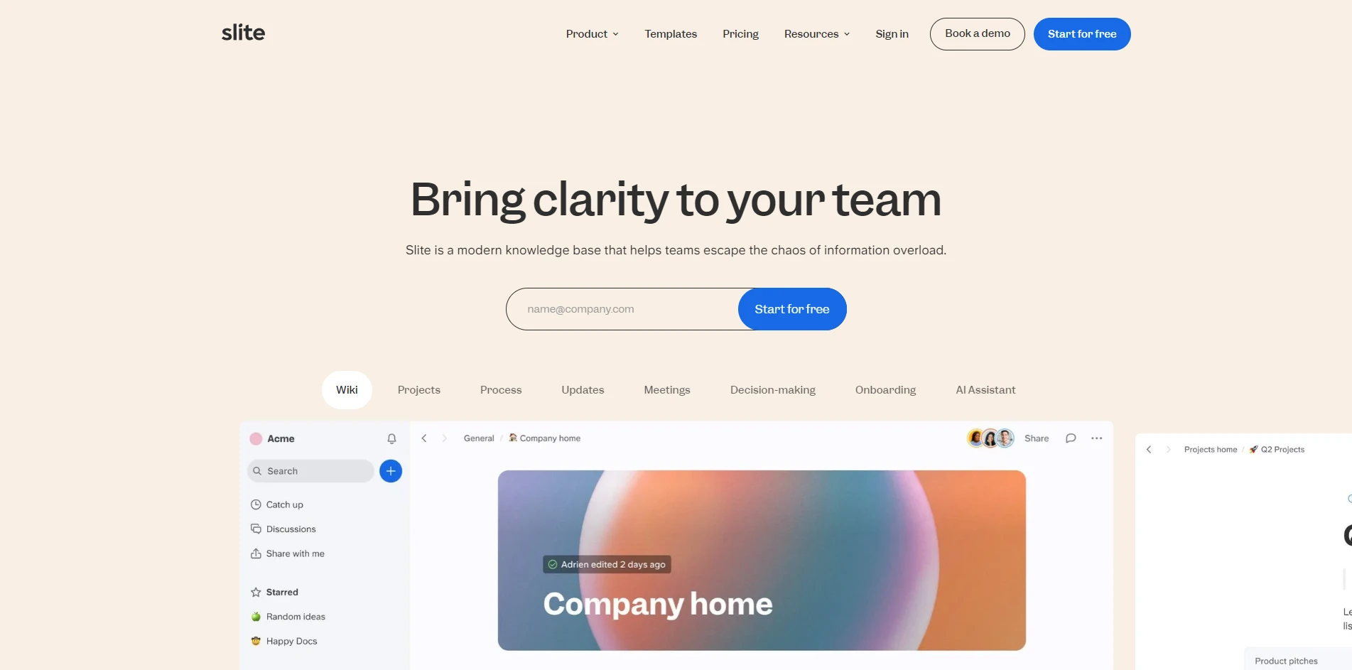 Slite - AI Tool Ocean