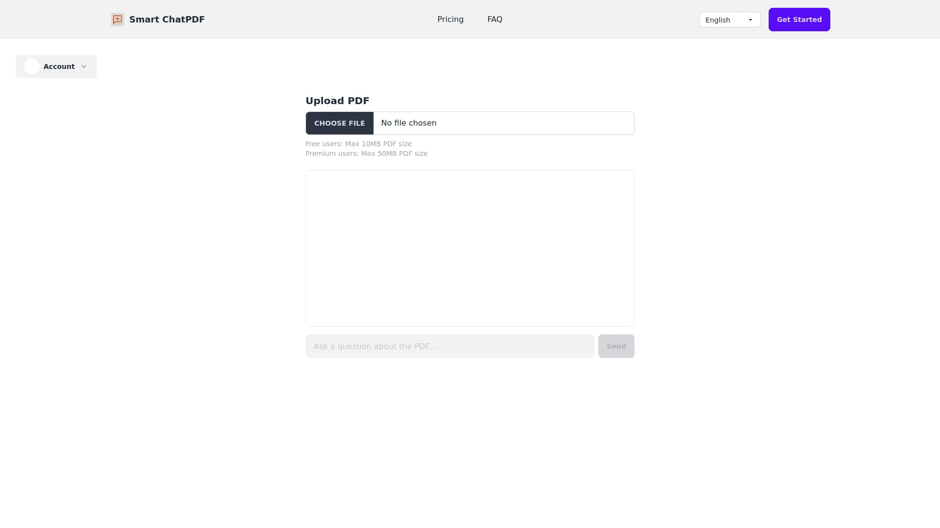 Smart ChatPDF - AI Tool Ocean