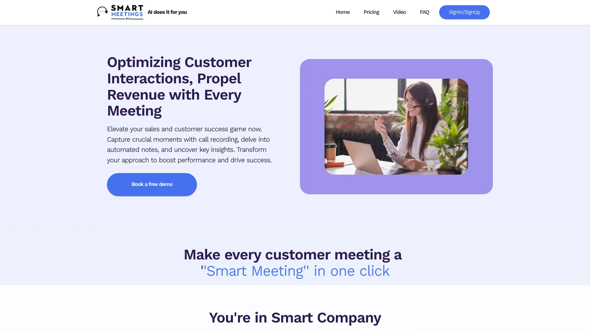 SmartMeetings.ai - AI Tool Ocean