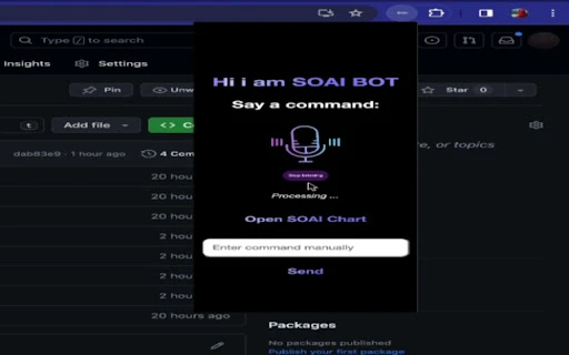 SOAI voice control extension - Chrome Extension - AI Tool Ocean