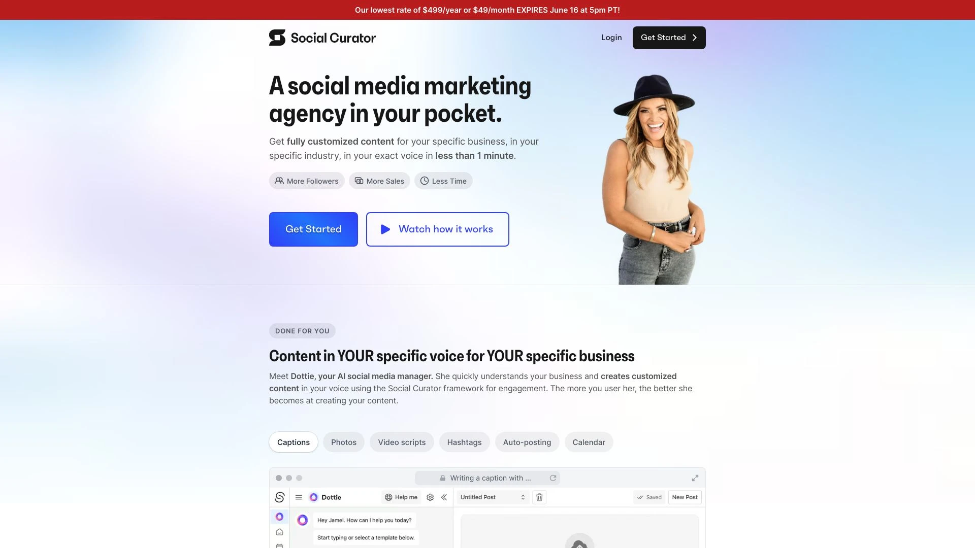 Social Curator - AI Tool Ocean