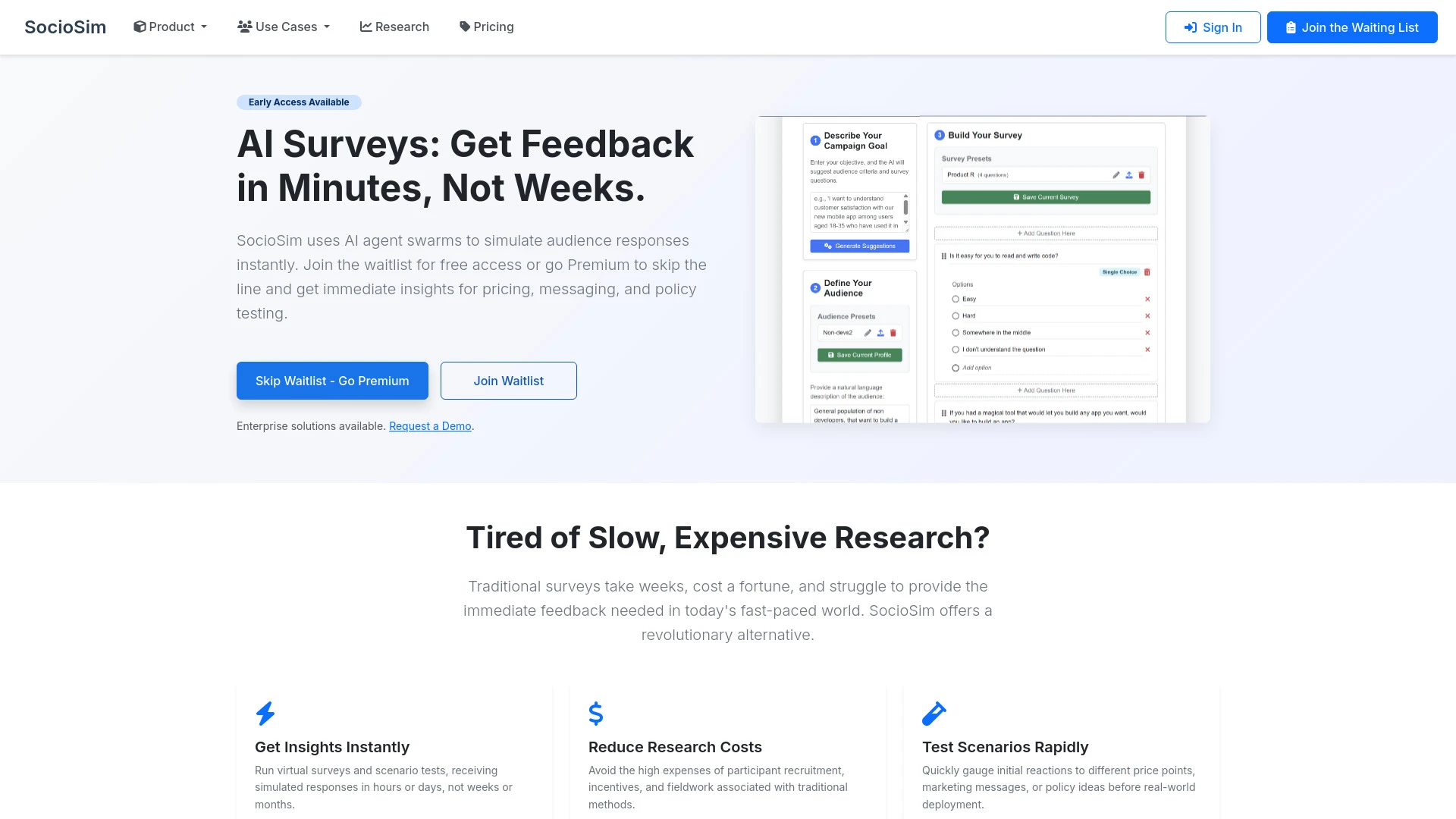 SocioSim - AI Tool Ocean
