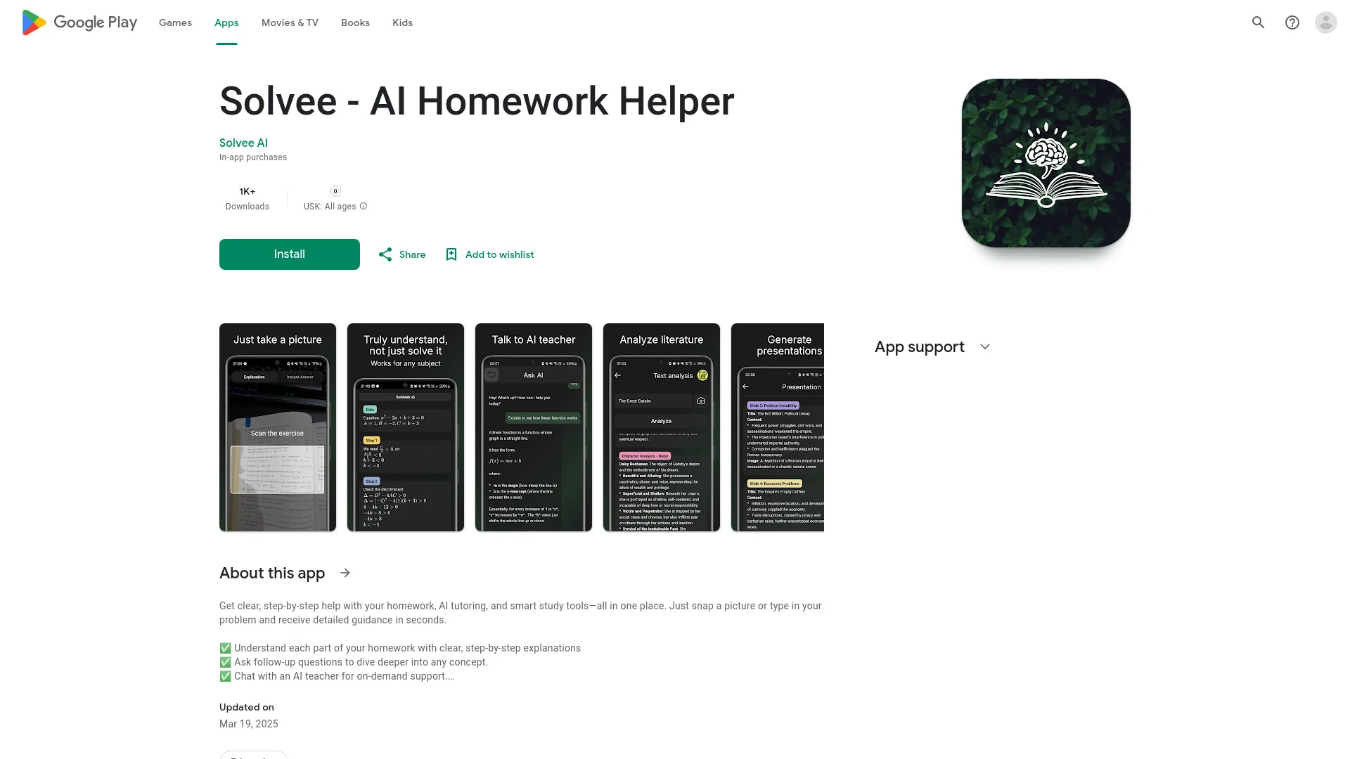Solvee - AI Homework Helper - AI Tool Ocean