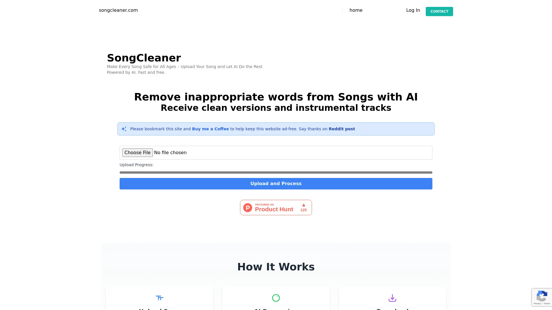 SongCleaner - AI Tool Ocean