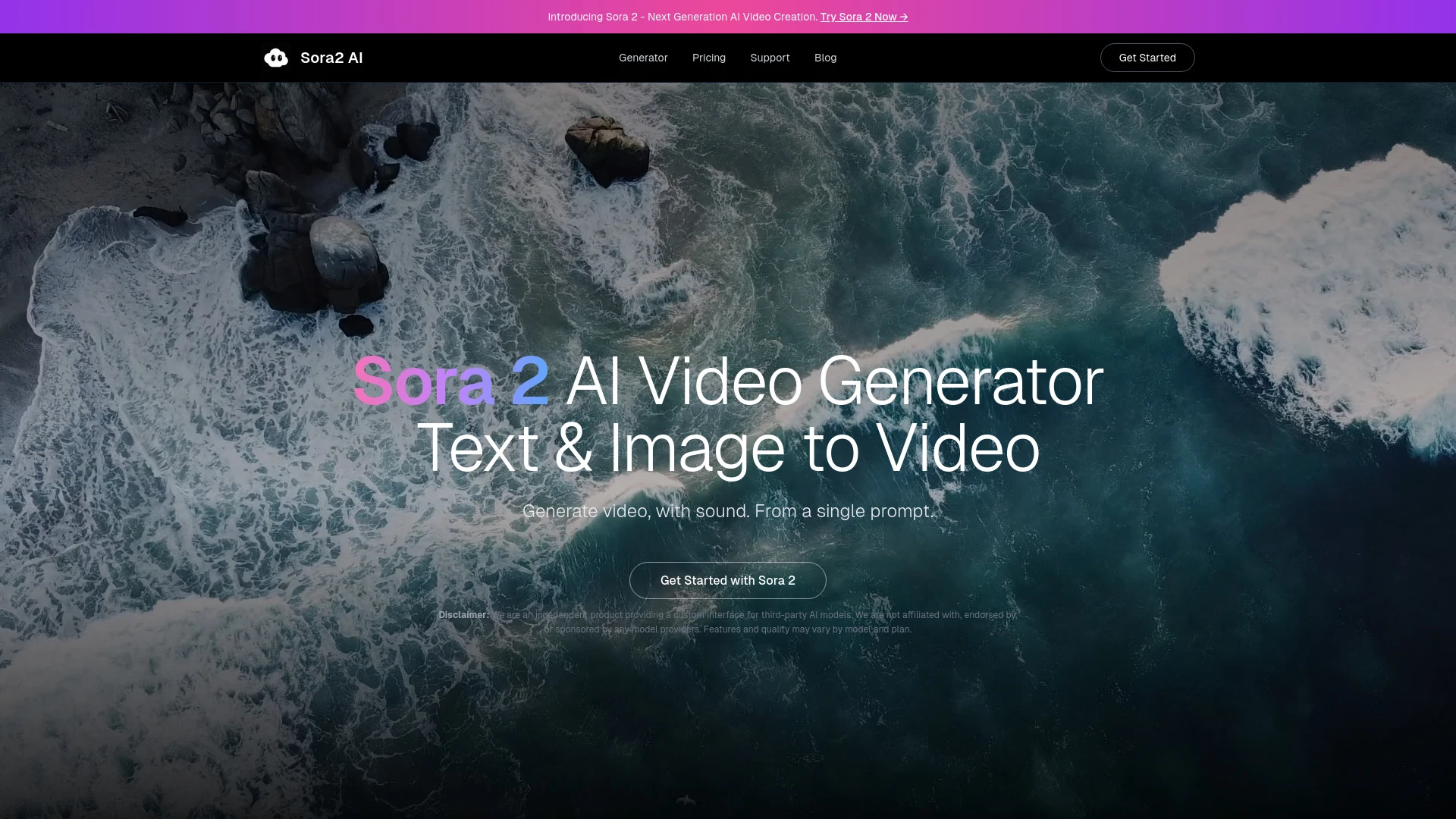 Sora2 AI - AI Tool Ocean