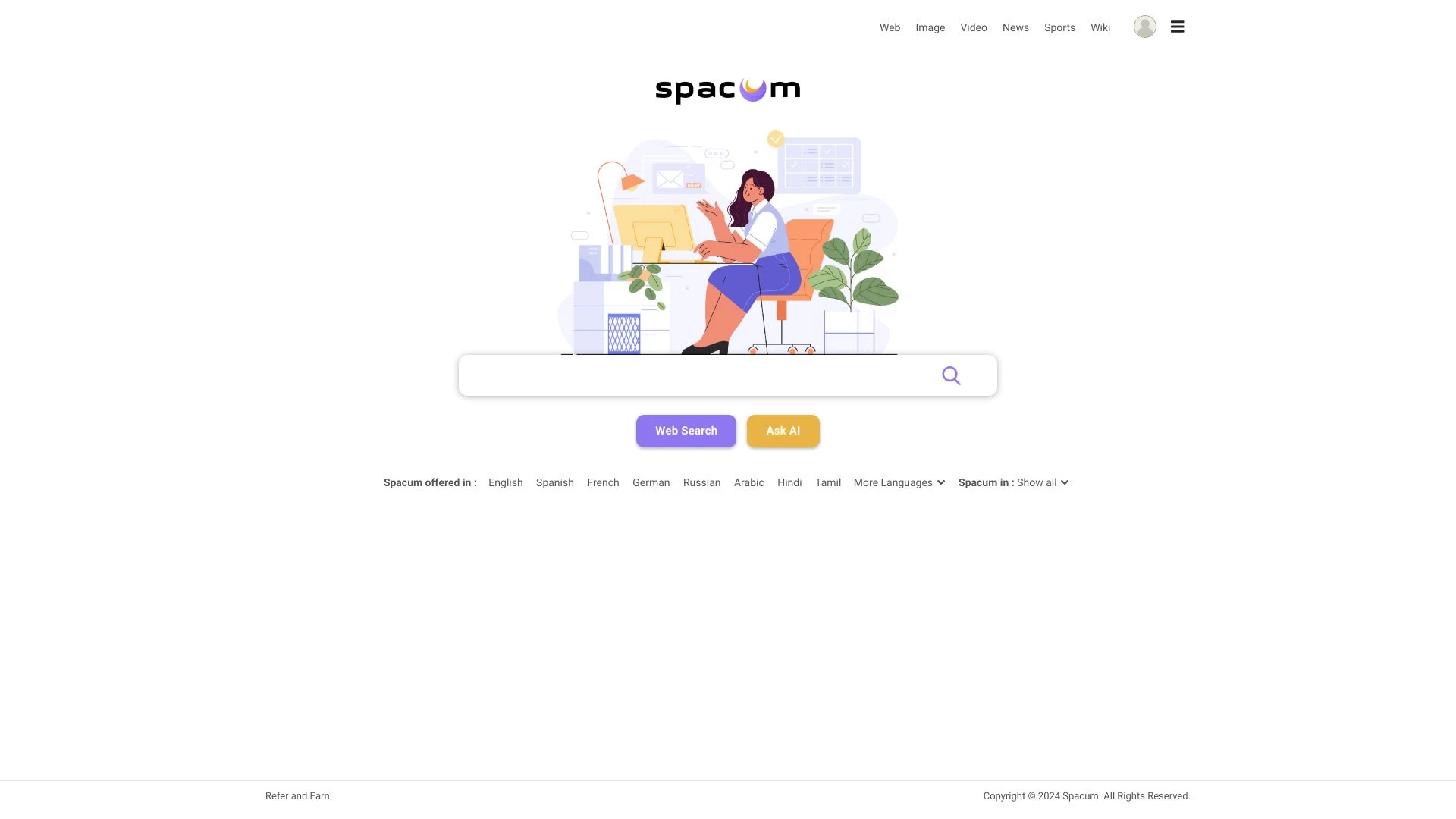 Spacum Browser - AI Tool Ocean